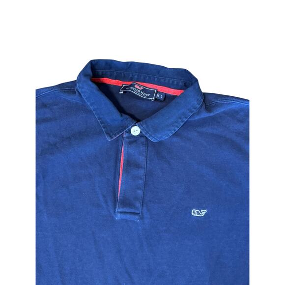 Vineyard Vines Long Sleeve Shirts Men Large Lot of 2 Rugby 1/4 Zip USA Preppy‎ - Picture 3 of 8